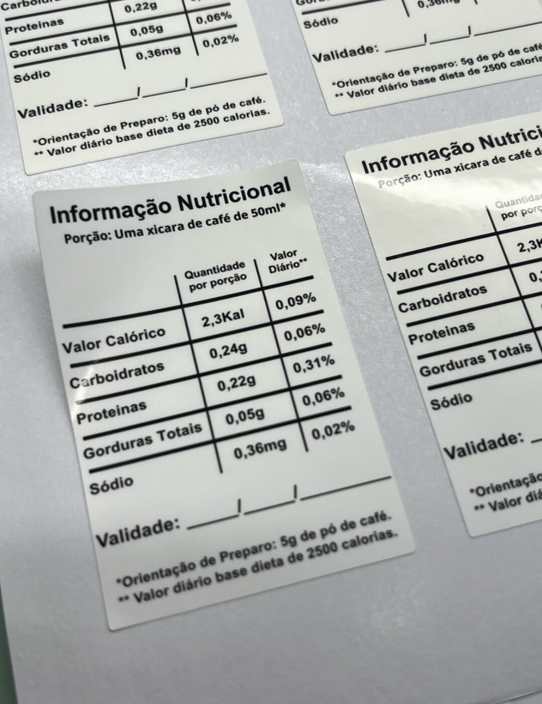 Rótulos e etiquetas personalizados